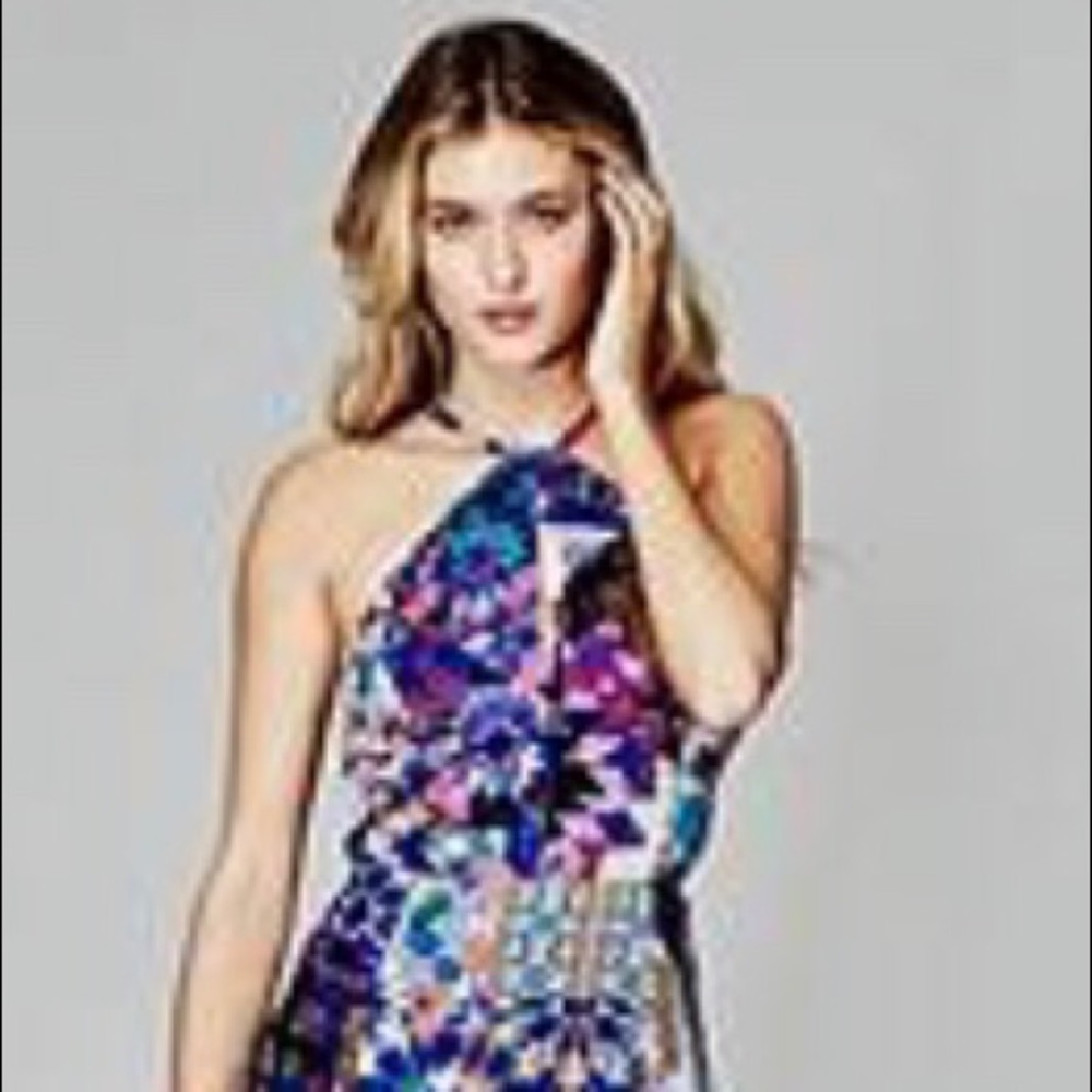Marciano gorgeous print KALEIDOSCOPE maxi dress
